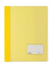DURABLE Hunke & Jochheim Schnellhefter DURALUX®, transluzente Folie, für A4 Überbreit, 280x332mm, gelb