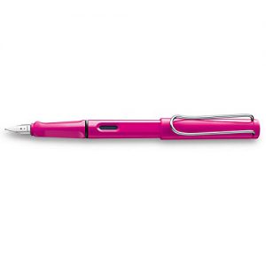 Lamy 1223773 Füllhalter Safari, Federstärke F Modell 013 Pink