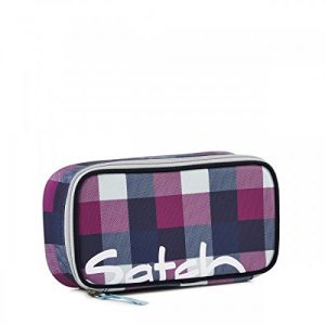 Satch Schlamperbox Berry Carry - Lila 966 karo lila blau