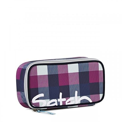 Satch Schlamperbox Berry Carry - Lila 966 karo lila blau