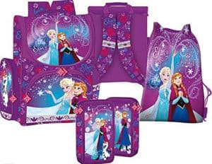 Frozen die Eiskönigin disney 3 Teile SCHULRANZEN RANZEN SCHULRUCKSACK Federmappe TASCHE SET