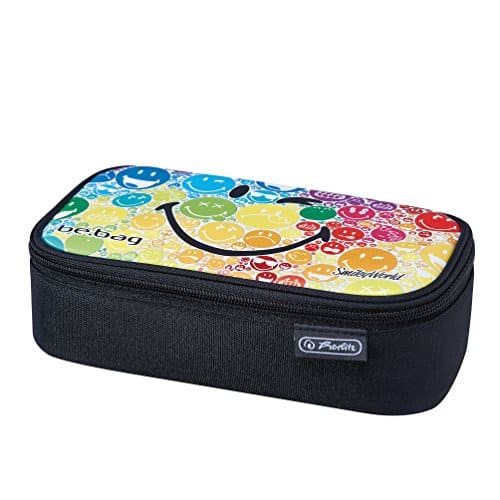 Herlitz 11437894 Faulenzer be.bag beatBox, SmileyWorld Rainbow