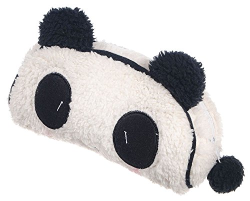 niceeshop(TM) Süß Weich Plüsch Panda Federmäppchen Stiftemappe Griffelmappe,Weiß