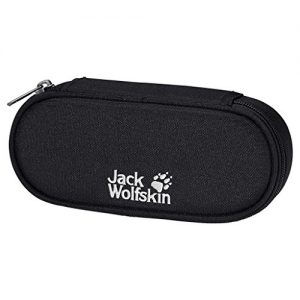 Jack Wolfskin Kinder Mäppchen Pen Box, Black, 6 x 21 x 10 cm, 0.1 Liter, 8000541-6000