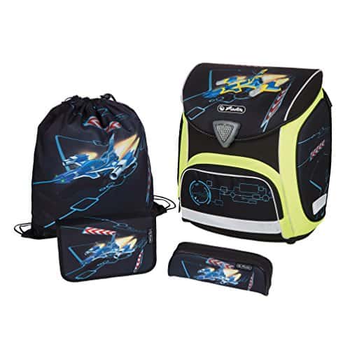 Herlitz 11407624 Schulranzen Sporti Plus Spaceshuttle