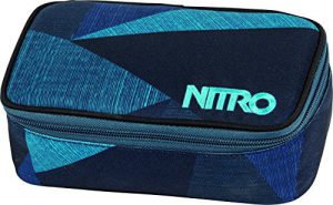 Nitro Snowboards Mäppchen Pencil Case XL, Fragments Blue, 6 x 8 x 20 cm, 1.3 Liter, 1161878043